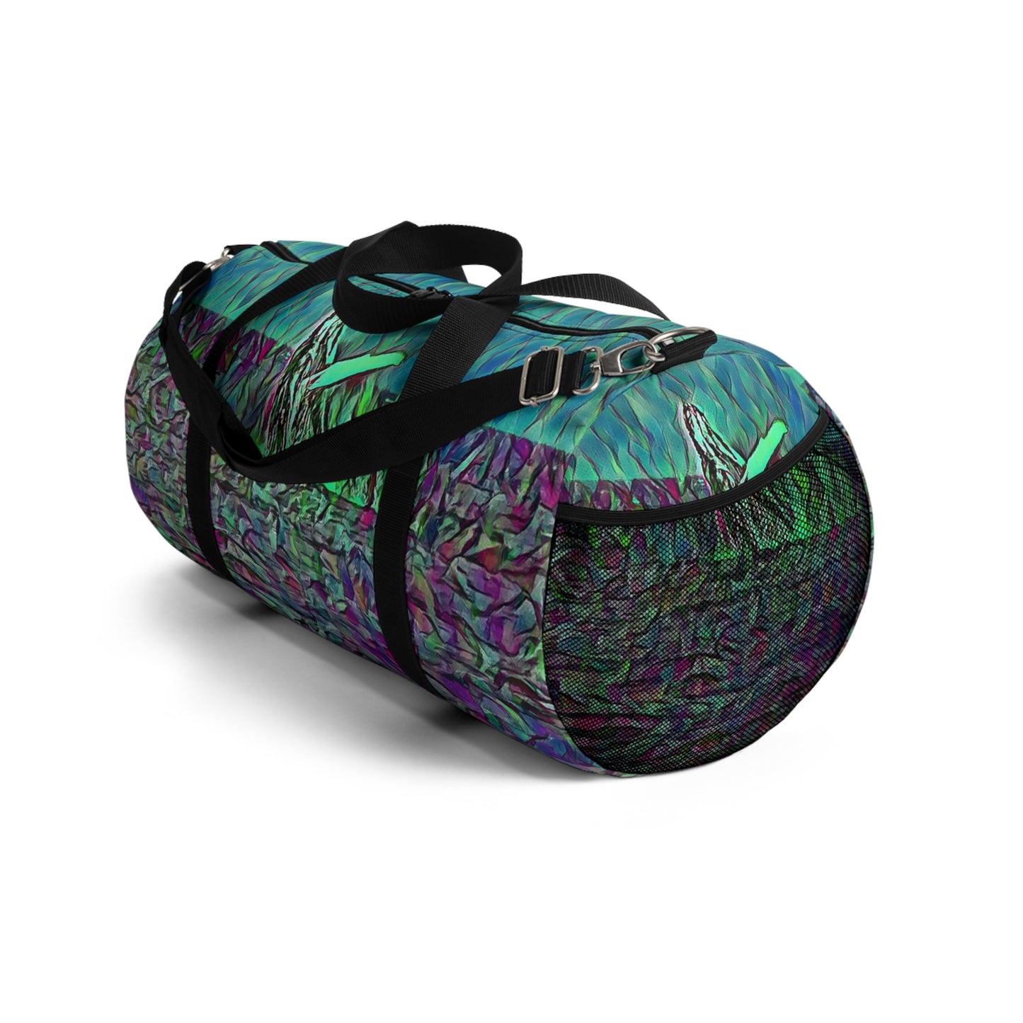 Custom Duffel Bag available in two sizes from the Wildlife Series at Intriguing Vistas