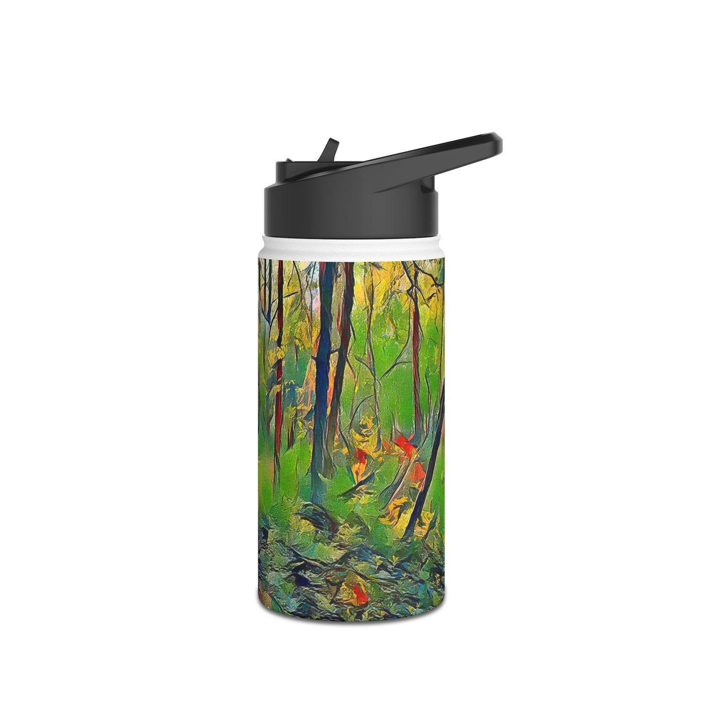 Intriguing Vistas™ Scenery Series Steel Water Bottle, Standard Lid