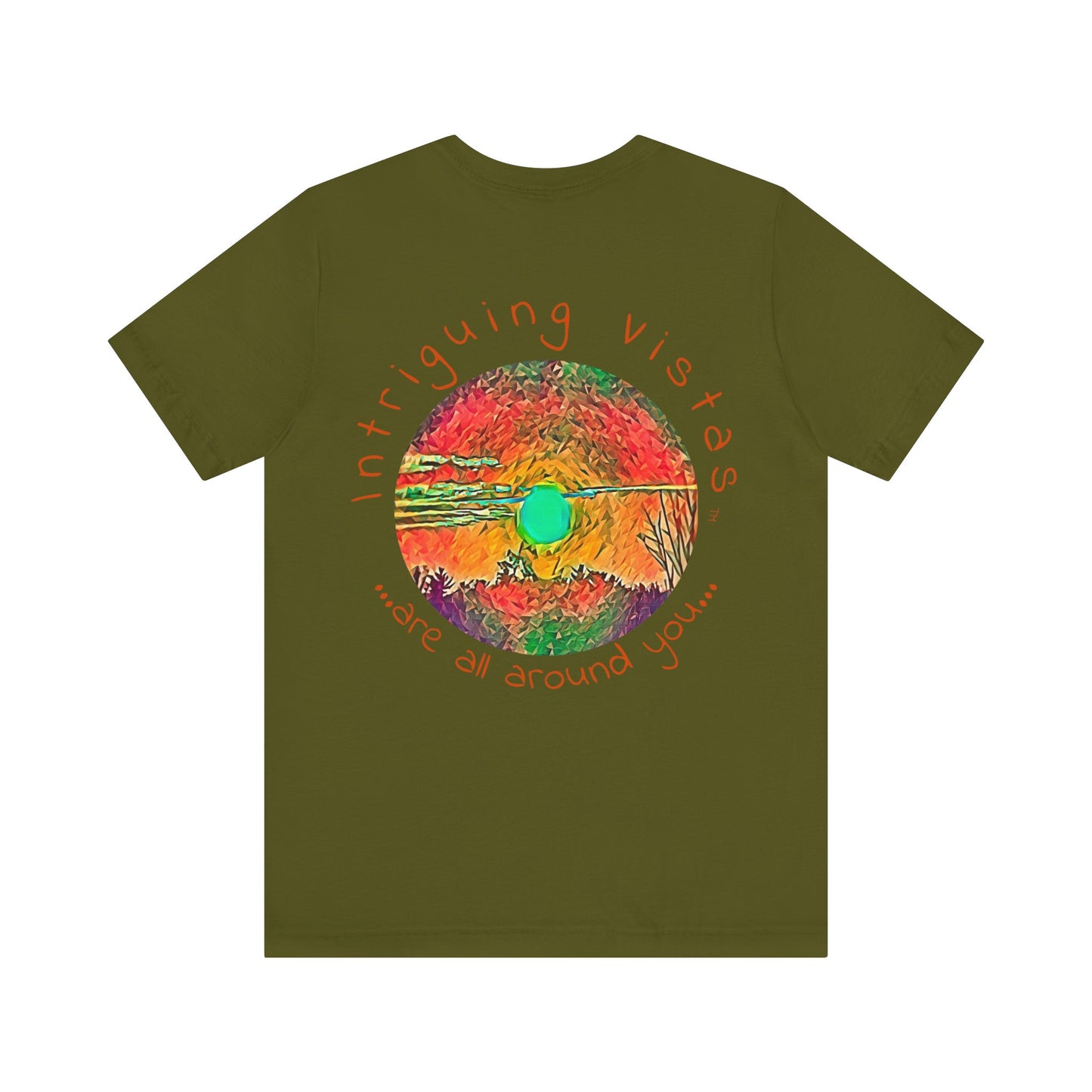 Intriguing Vistas™ Sunset Series Unisex Jersey Short Sleeve Tee