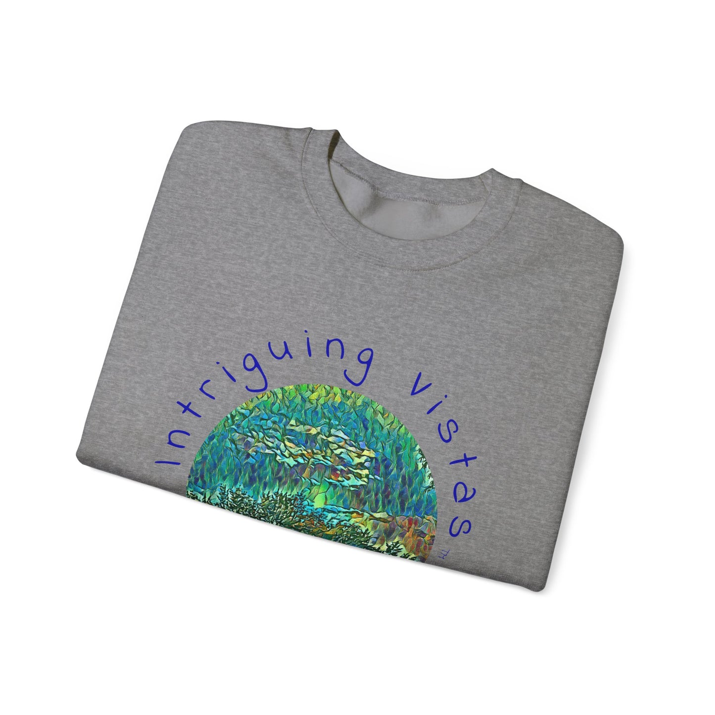 Gildan 18000 Unisex Adult Heavy Blend Crewneck Sweatshirt from the Night Sky Series at Intriguing Vistas