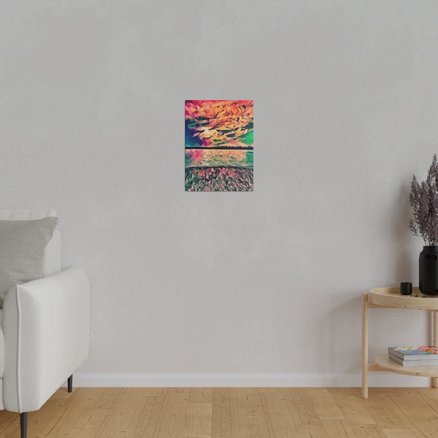 Canvas Print in Multiple Portrait Sizes from the Sunset Series at Intriguing Vistas