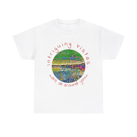 Intriguing Vistas™ Scenery Series Unisex Heavy Cotton Tee