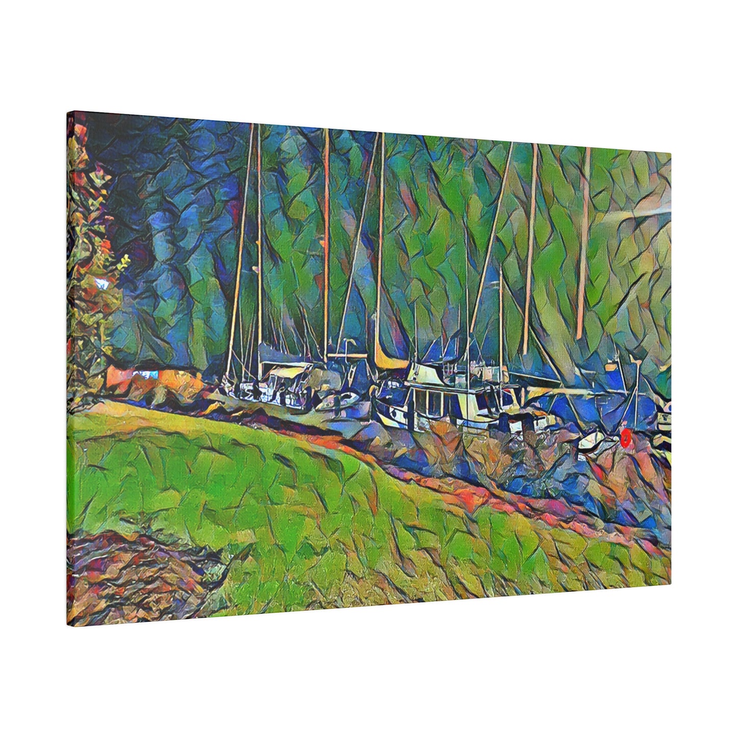 Canvas Art Print in Multiple Landscape Sizes from the Nautical Series at Intriguing Vistas