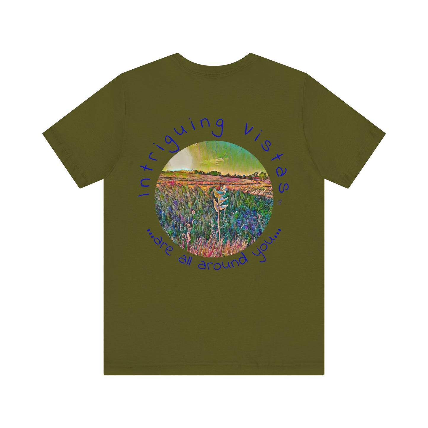 Intriguing Vistas™Scenery Series Unisex Jersey Short Sleeve Tee