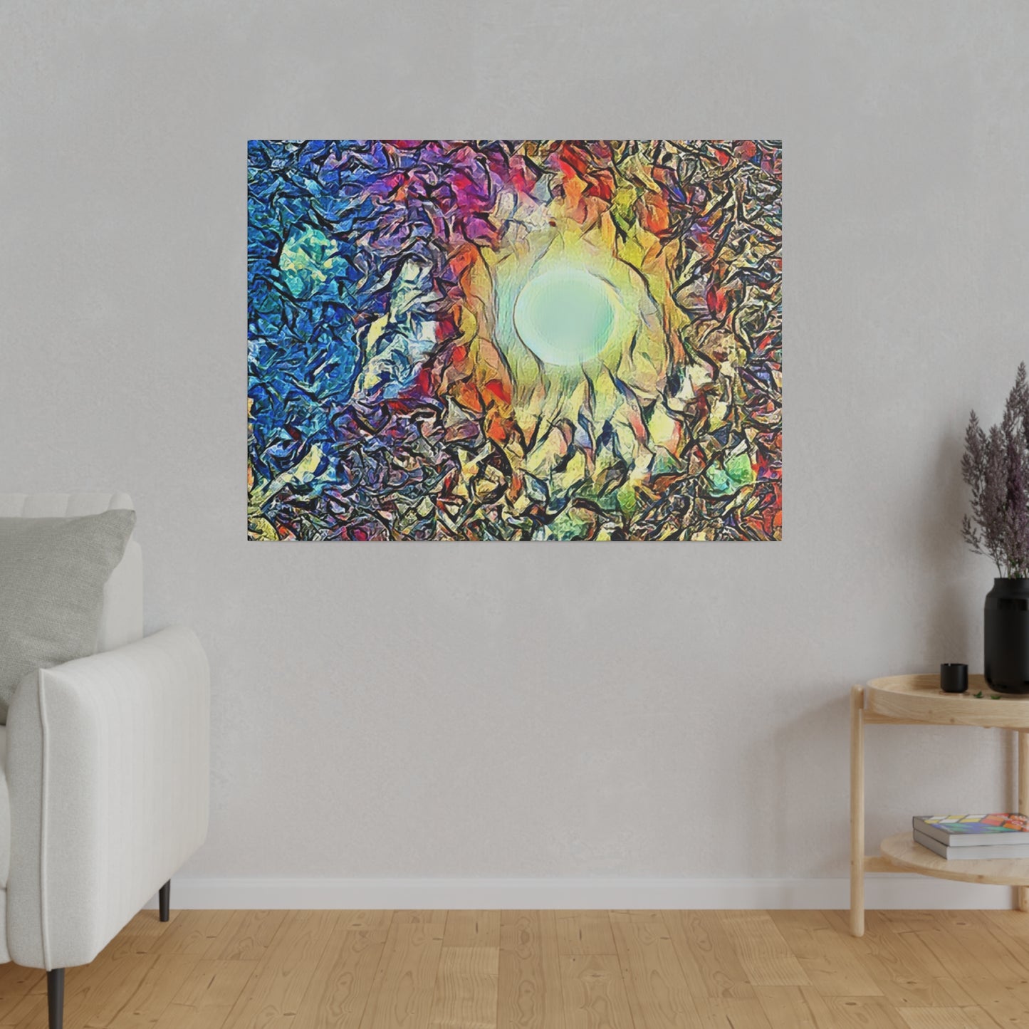 Canvas Art Print in Multiple Landscape Sizes from the Night Sky Series at Intriguing Vistas