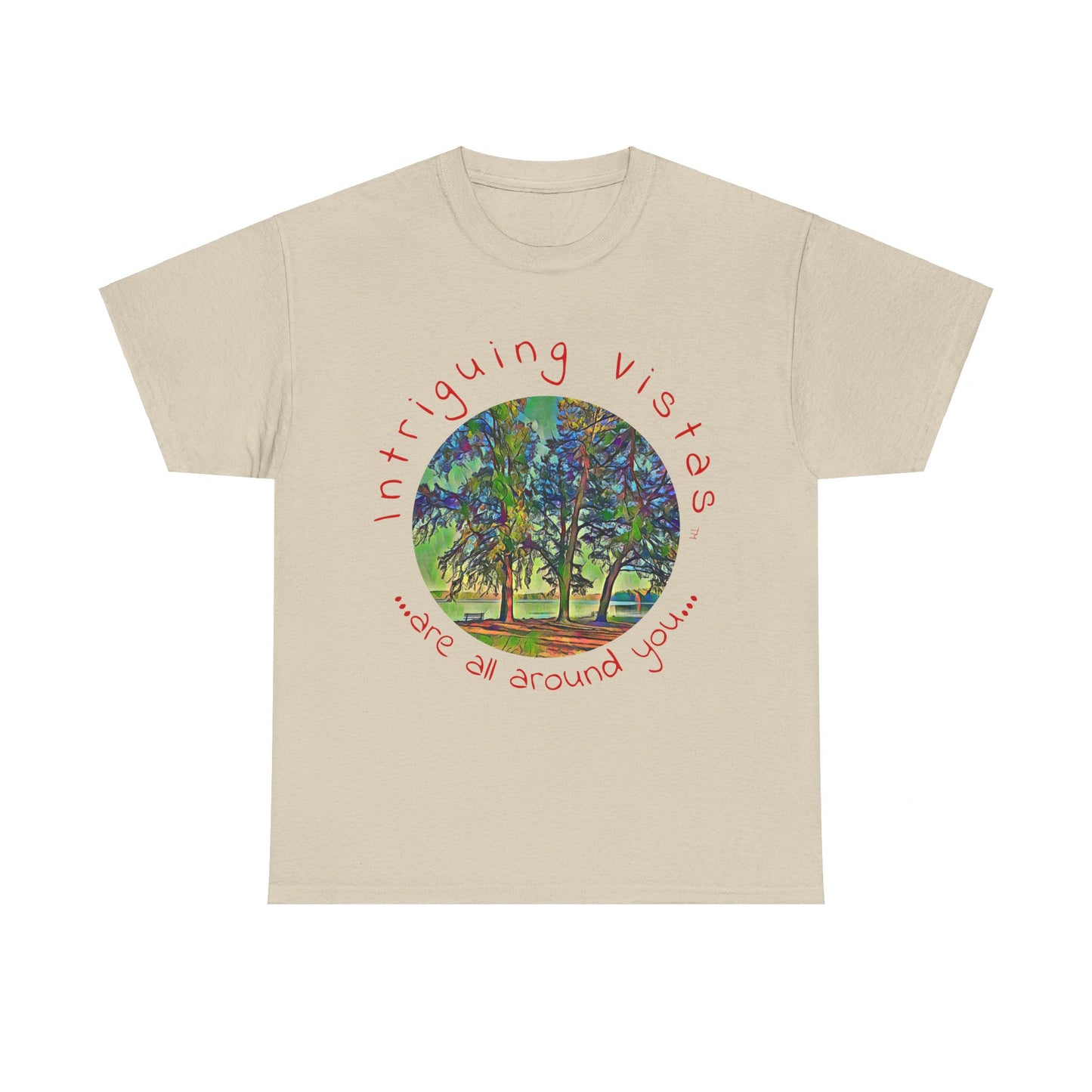 Intriguing Vistas™ Scenery Series Unisex Heavy Cotton Tee