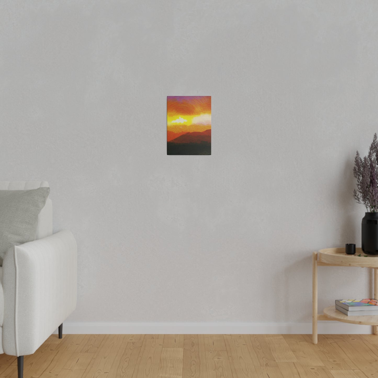 Canvas Art Print in Multiple Portrait Sizes from the Sunset Series at Intriguing Vistas