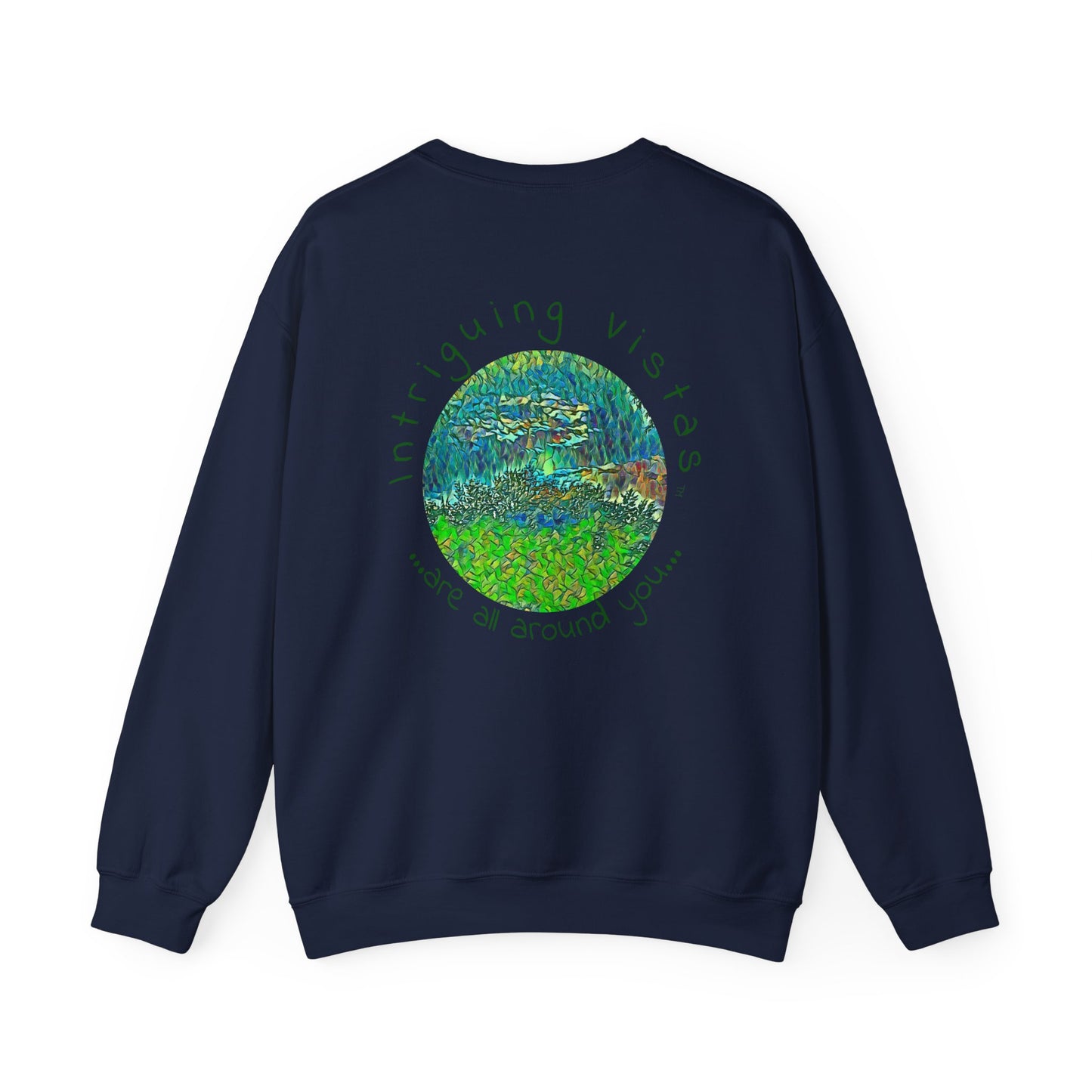 Gildan 18000 Unisex Adult Heavy Blend Crewneck Sweatshirt from the Scenery Series at Intriguing Vistas