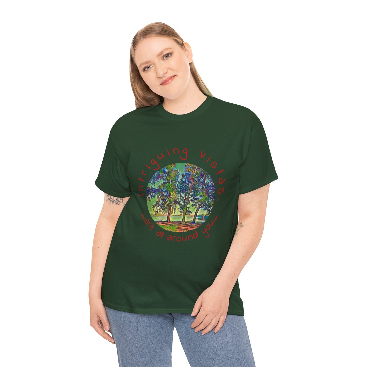 Gildan 5000 Unisex Adult Heavy Cotton Tee from the Scenery Series at Intriguing Vistas