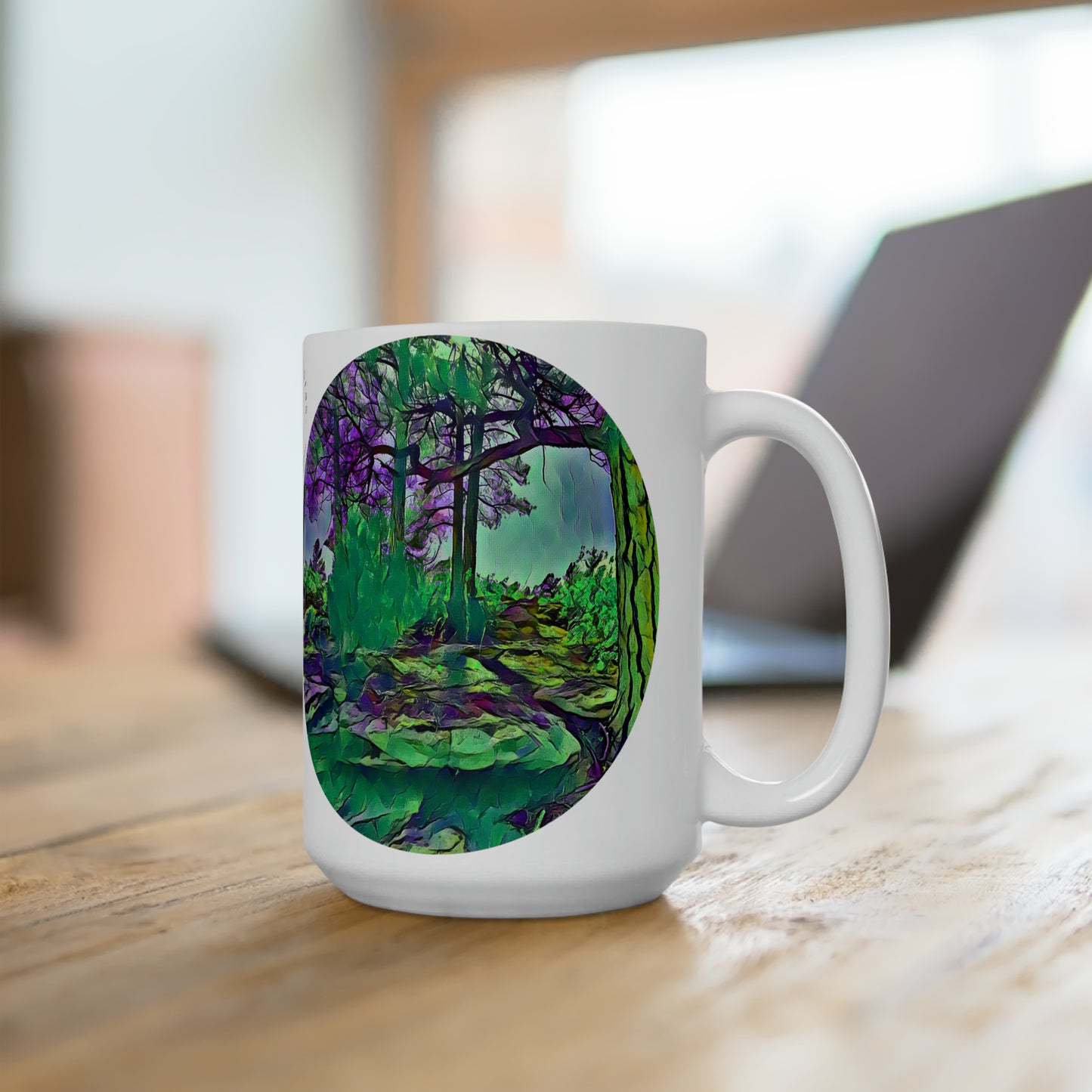 Intriguing Vistas™ Scenery Series Ceramic Mug 15oz