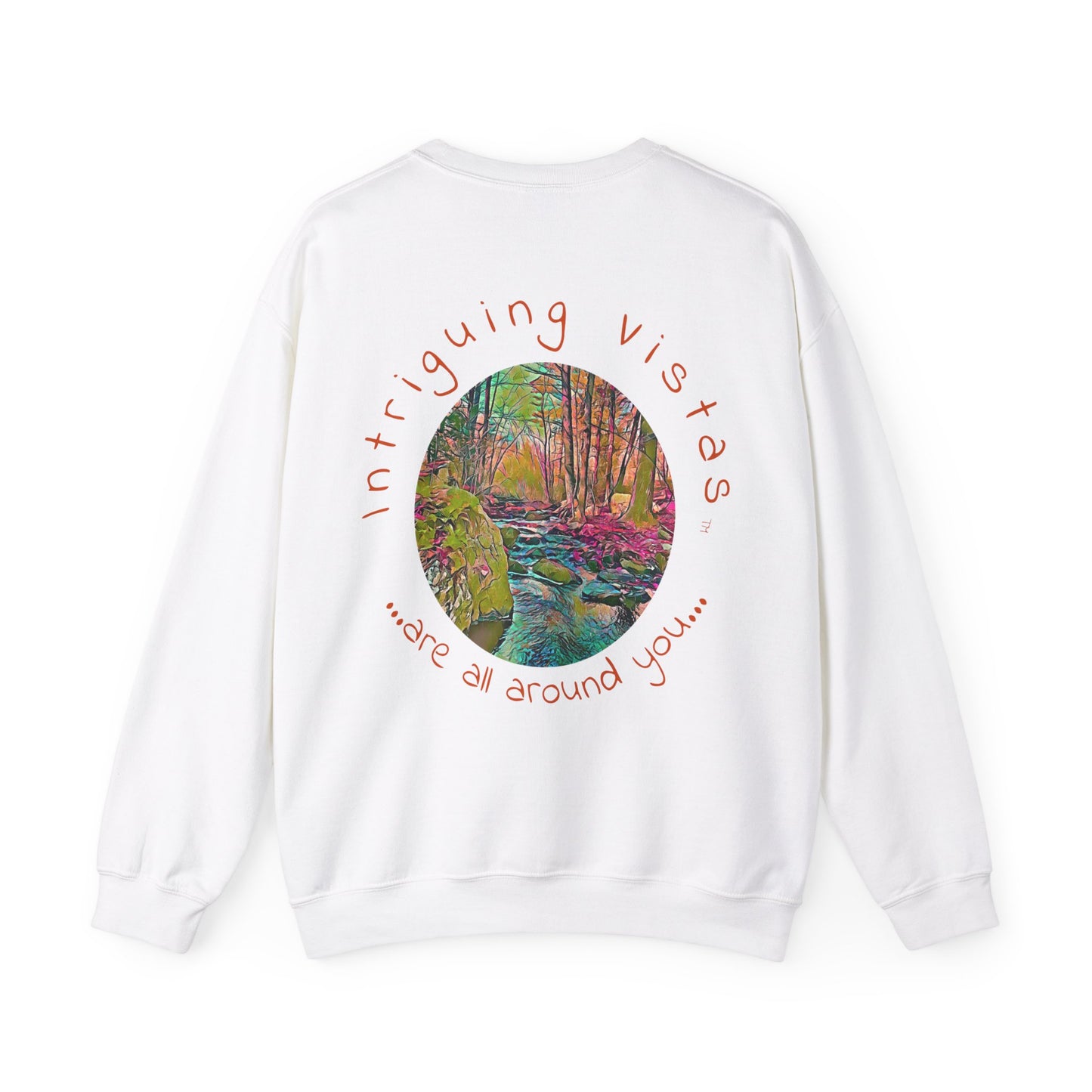 Intriguing Vistas™ Scenery Series Unisex Heavy Blend™ Crewneck Sweatshirt in 7 colors!!