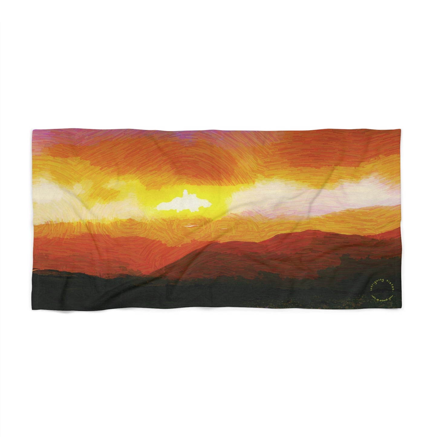 Intriguing Vistas™ Sunset Series Beach Towel