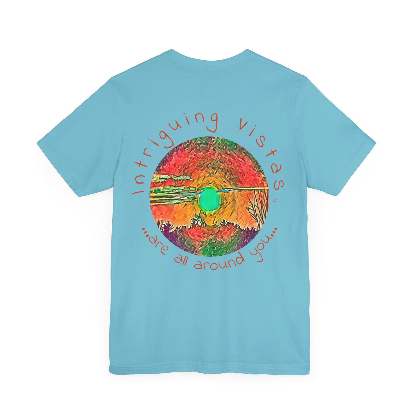 Intriguing Vistas™ Sunset Series Unisex Jersey Short Sleeve Tee