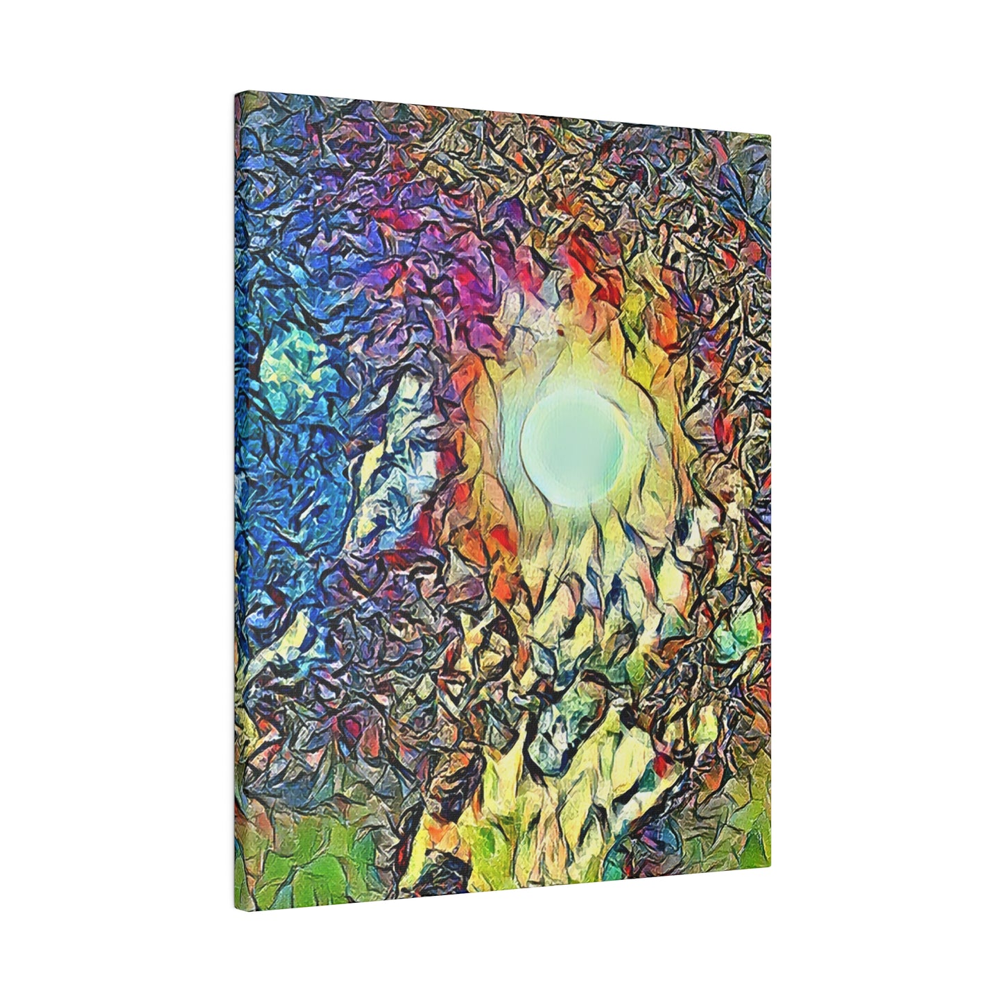 Canvas Art Print in Multiple Portrait Sizes from the Night Sky Series at Intriguing Vistas