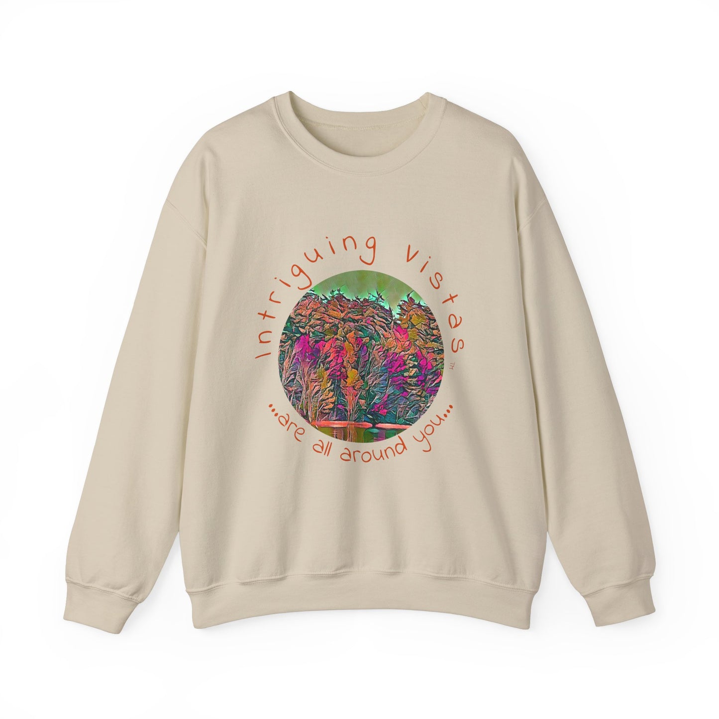 Gildan 18000 Unisex Adult Heavy Blend Crewneck Sweatshirt from the Scenery Series at Intriguing Vistas