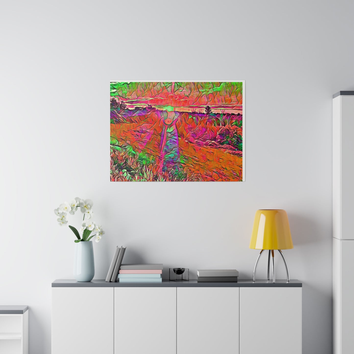 Canvas Art Print in Multiple Landscape Sizes from the Sunset Series at Intriguing Vistas