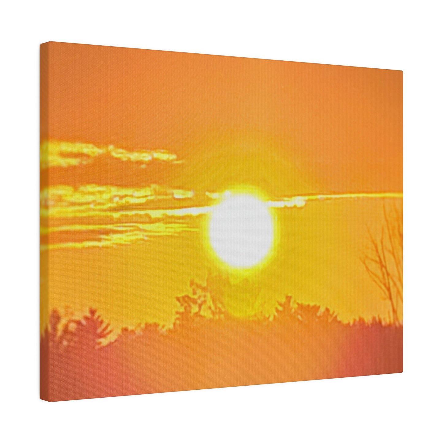 Canvas Print in Multiple Landscape Sizes from the Sunset Series at Intriguing Vistas