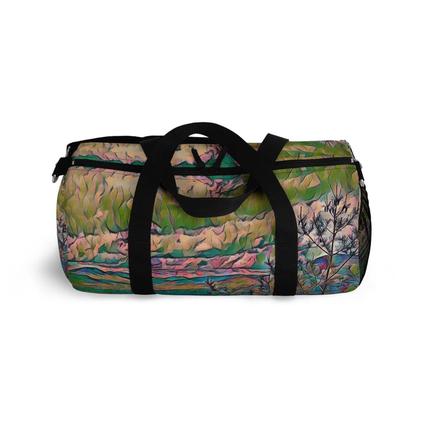 Custom Duffel Bag available in two sizes from the Scenery Series at Intriguing Vistas