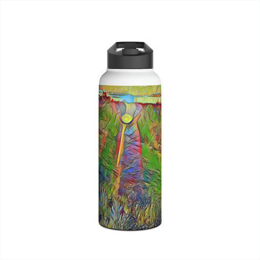 Intriguing Vistas™ Sunset Series Stainless Steel Water Bottle, Standard Lid