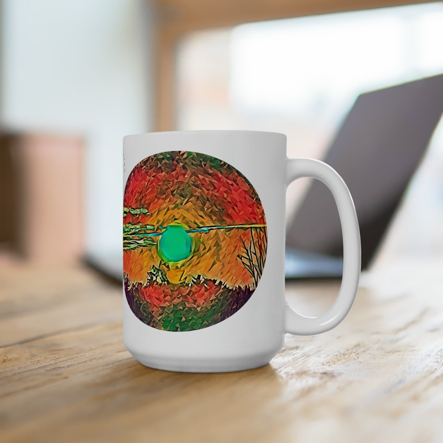 Intriguing Vistas™ Sunset Series Ceramic Mug 15oz