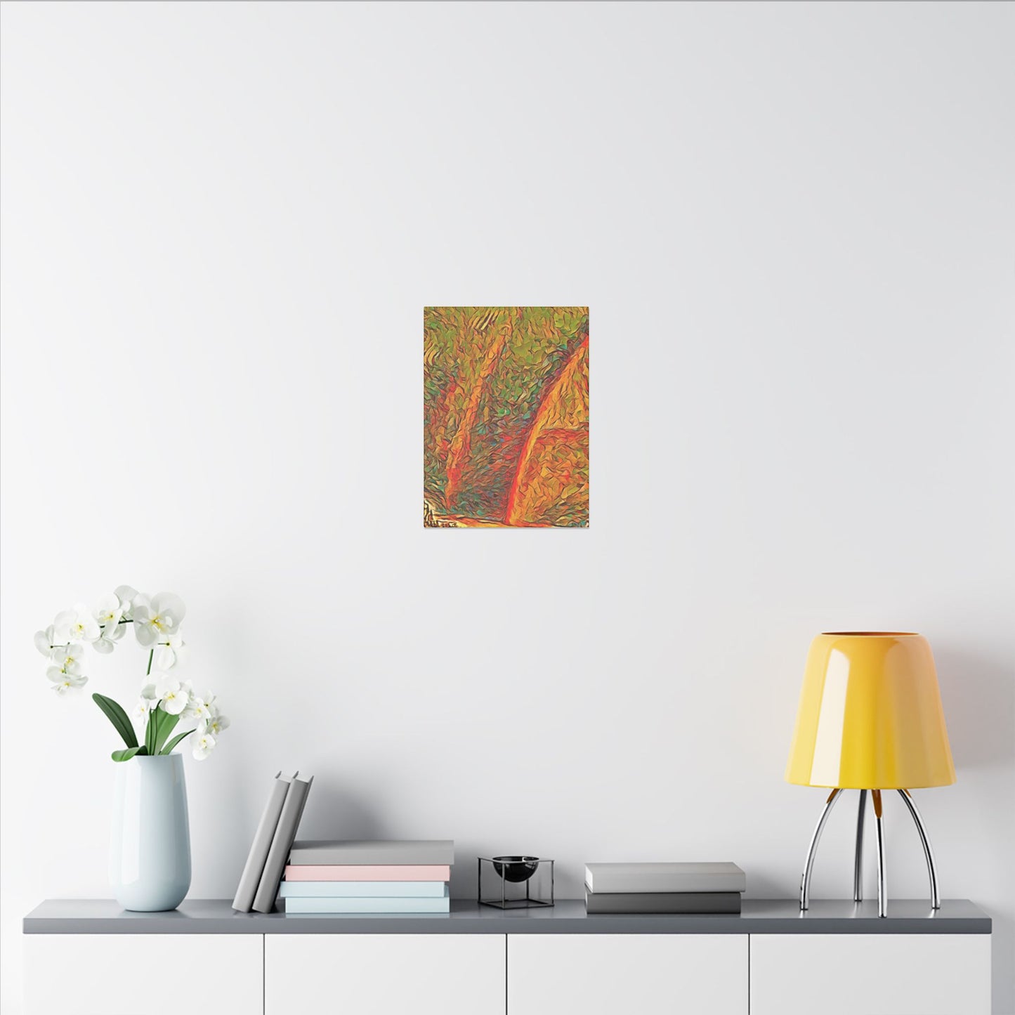 Canvas Print in Multiple Portrait Sizes from the Rainbow Series at Intriguing Vistas