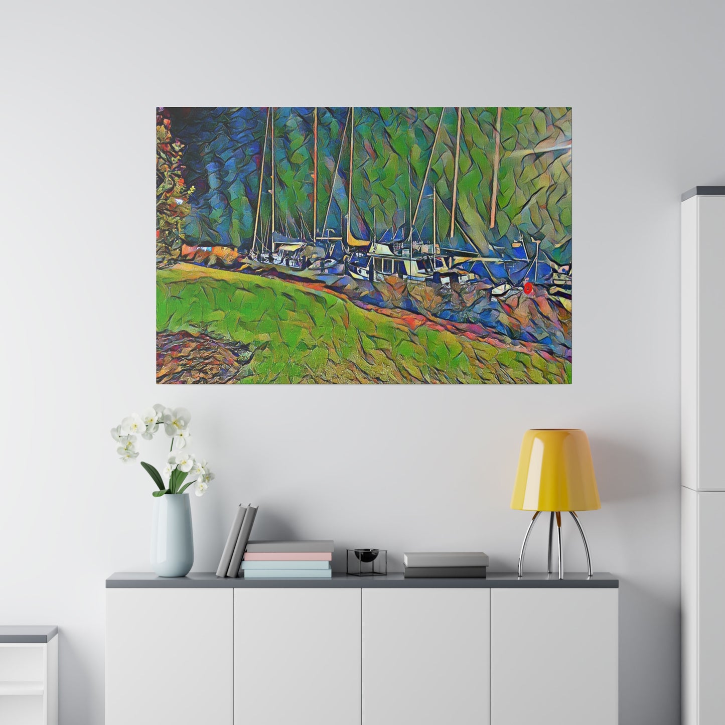 Intriguing Vistas™ Nautical Series Matte Canvas Print in 12 Landscape Sizes!!