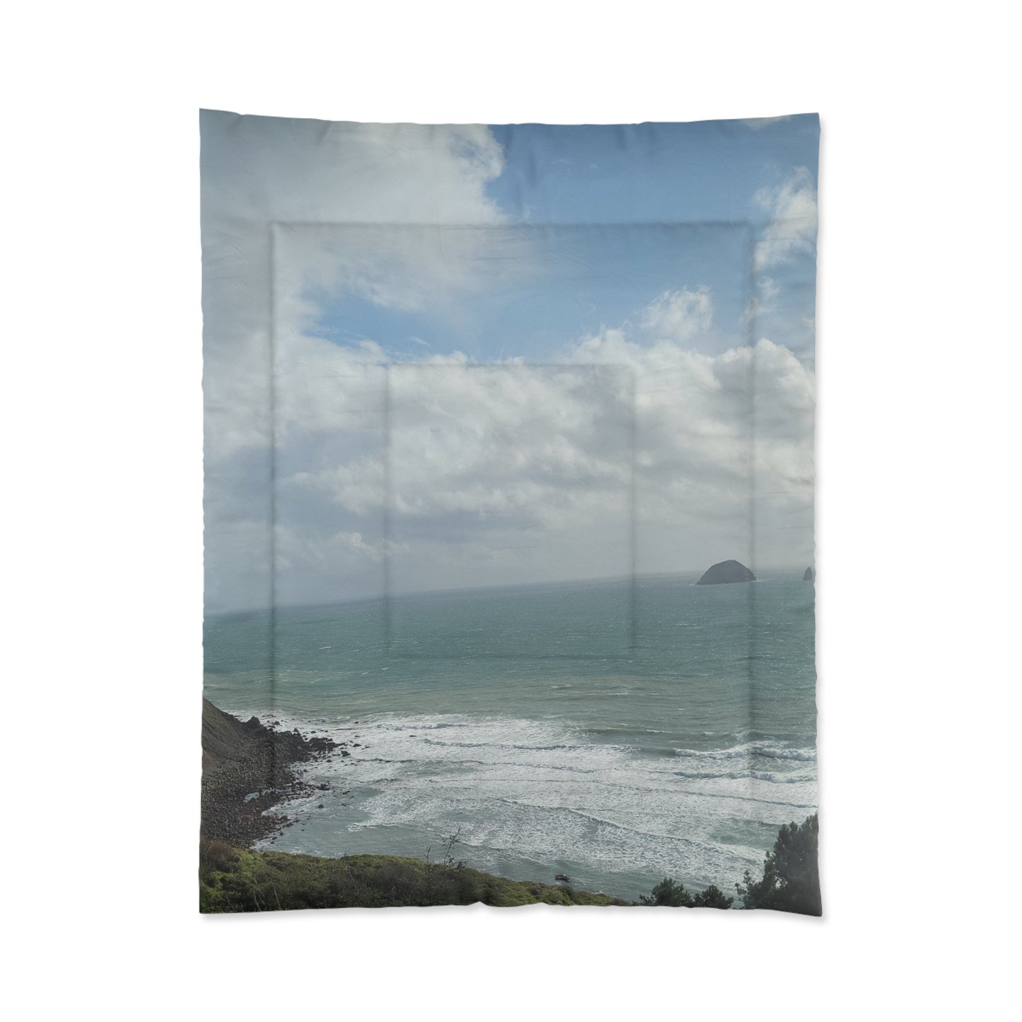 Custom Comforter Available in Four Sizes From The Scenery Series at Intriguing Vistas