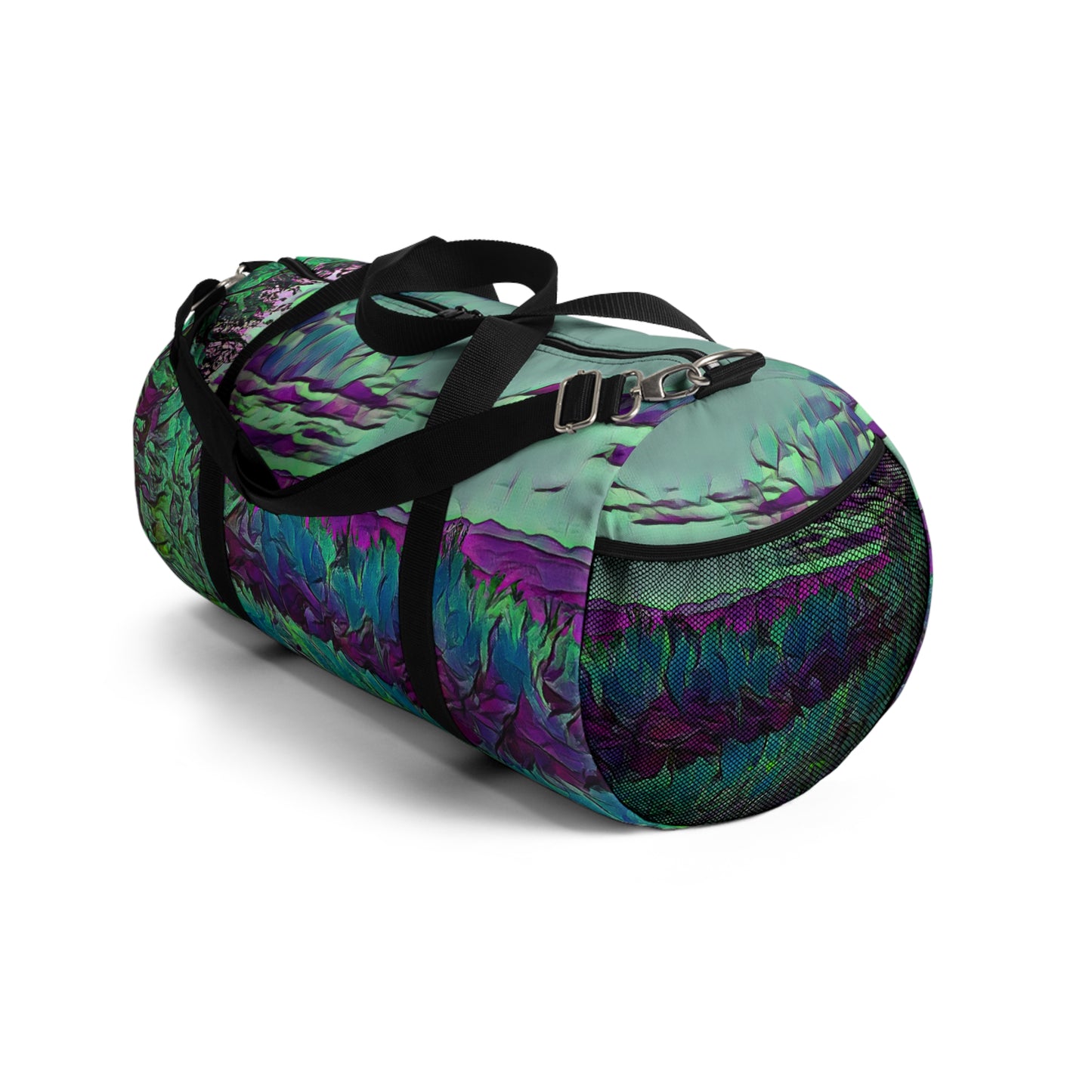 Custom Duffel Bag available in two sizes from the Scenery Series at Intriguing Vistas