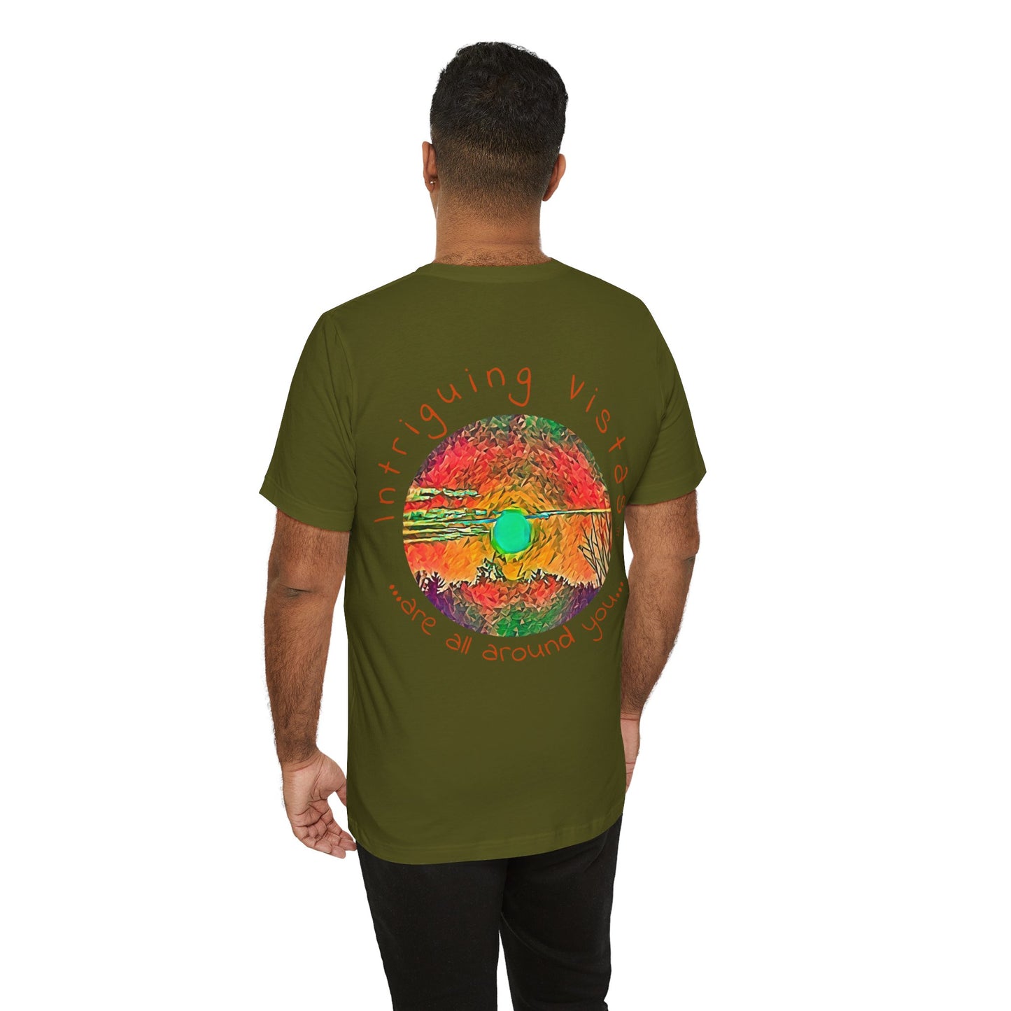 Intriguing Vistas™ Sunset Series Unisex Jersey Short Sleeve Tee