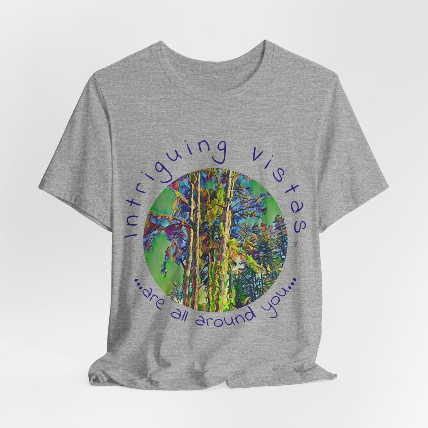 Intriguing Vistas™ Scenery Series Unisex Jersey Short Sleeve Tee