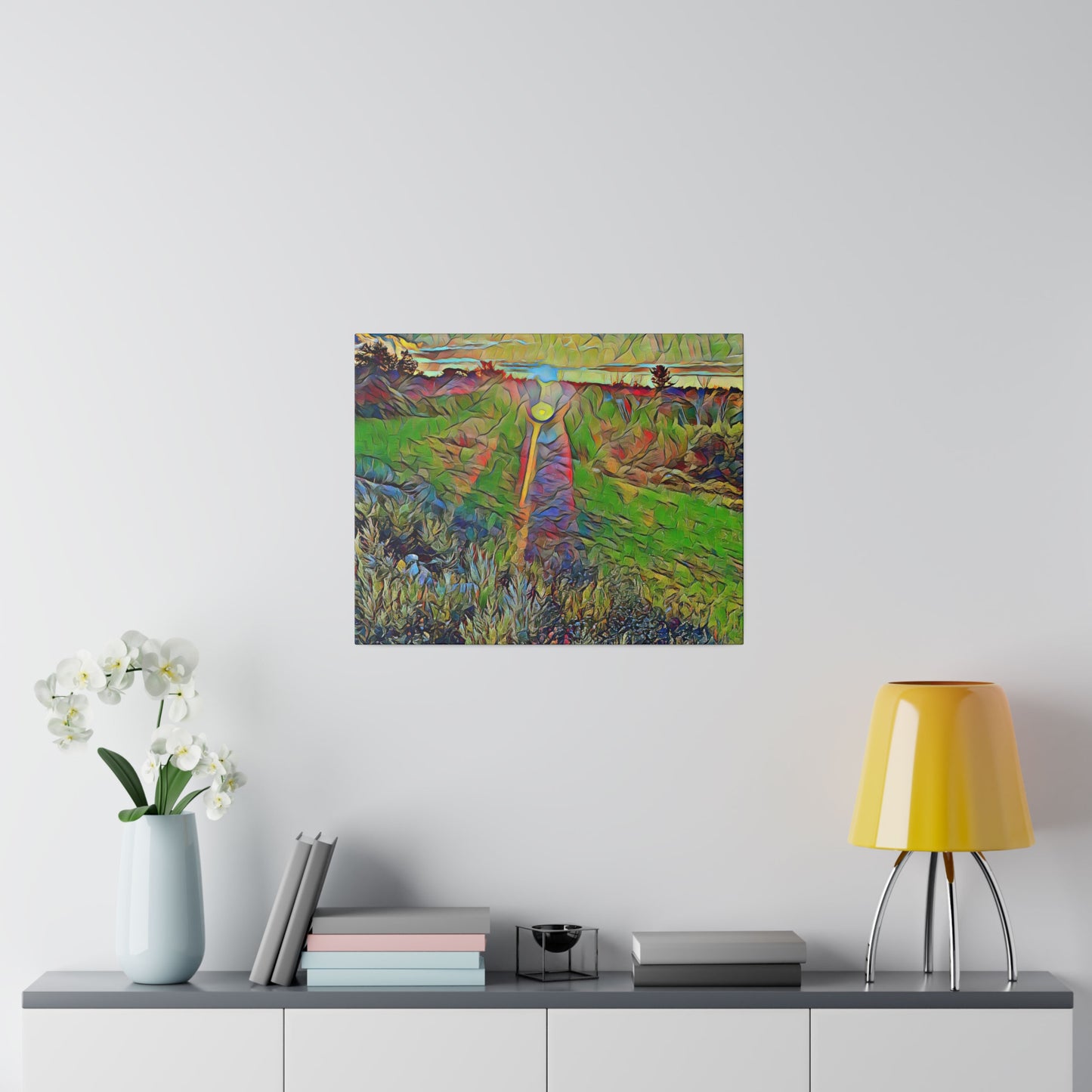 Canvas Art Print in Multiple Landscape Sizes from the Sunset Series at Intriguing Vistas