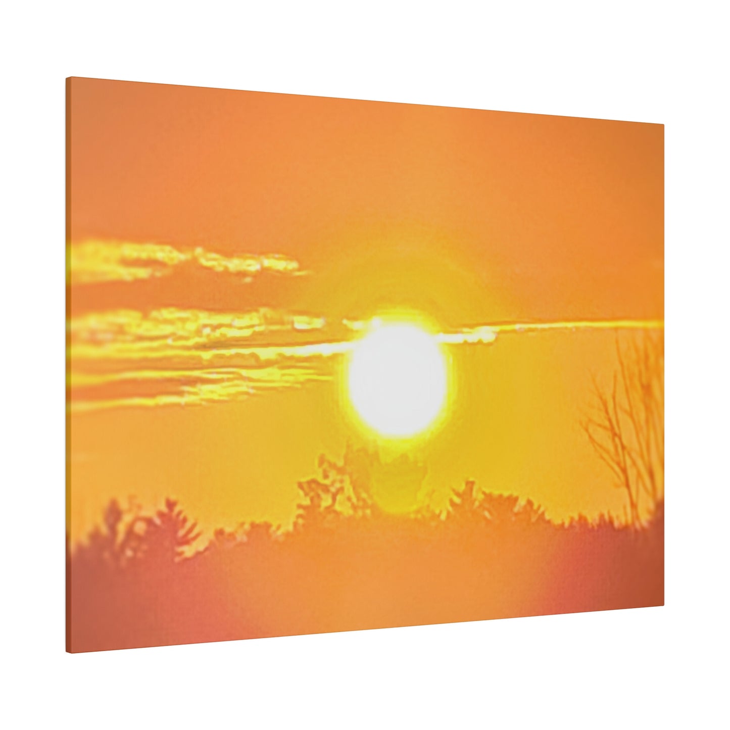 Canvas Print in Multiple Landscape Sizes from the Sunset Series at Intriguing Vistas