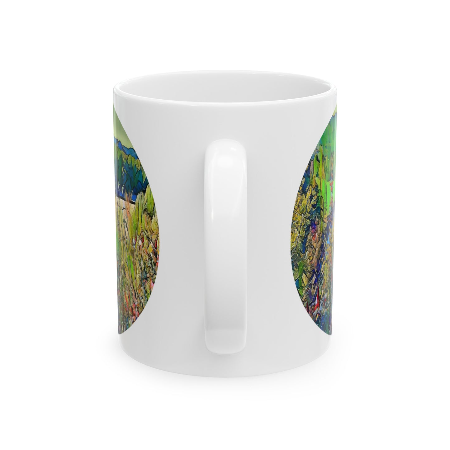 Intriguing Vistas™ Scenery Series Image Ceramic Mug 11oz