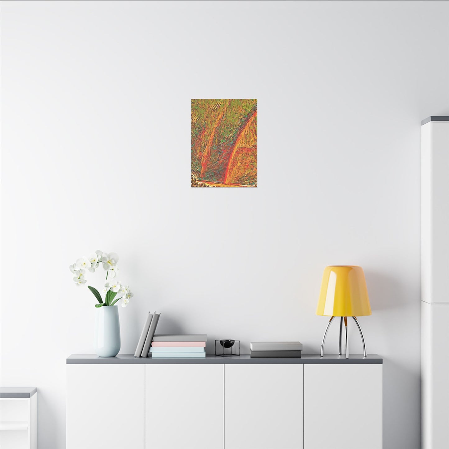 Canvas Print in Multiple Portrait Sizes from the Rainbow Series at Intriguing Vistas