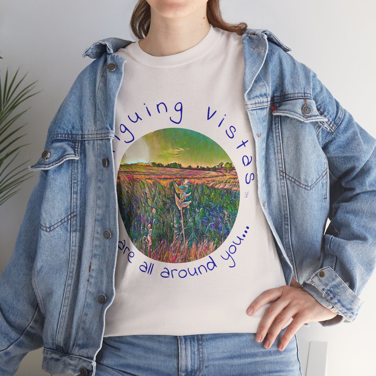 Intriguing Vistas™ Scenery Series Unisex Heavy Cotton Tee