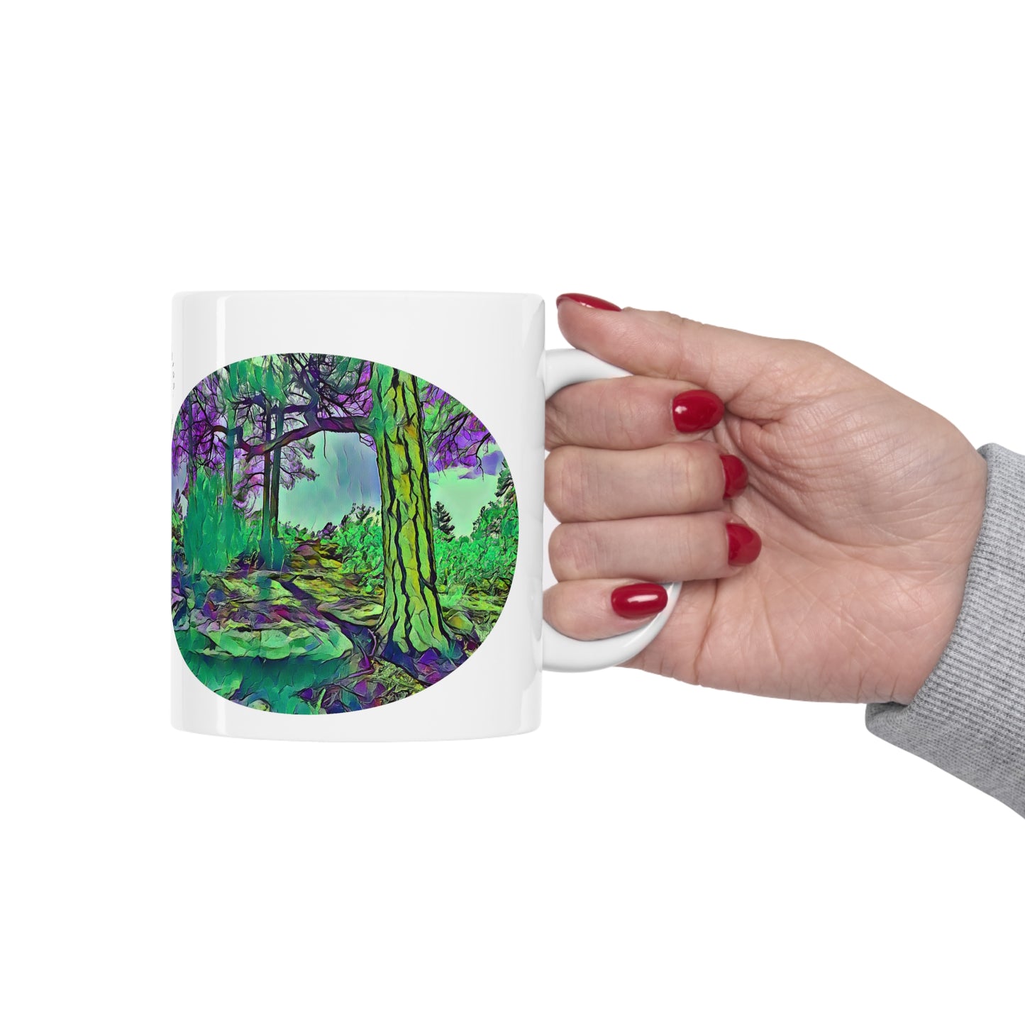 Intriguing Vistas™ Scenery Series Ceramic Mug 11oz