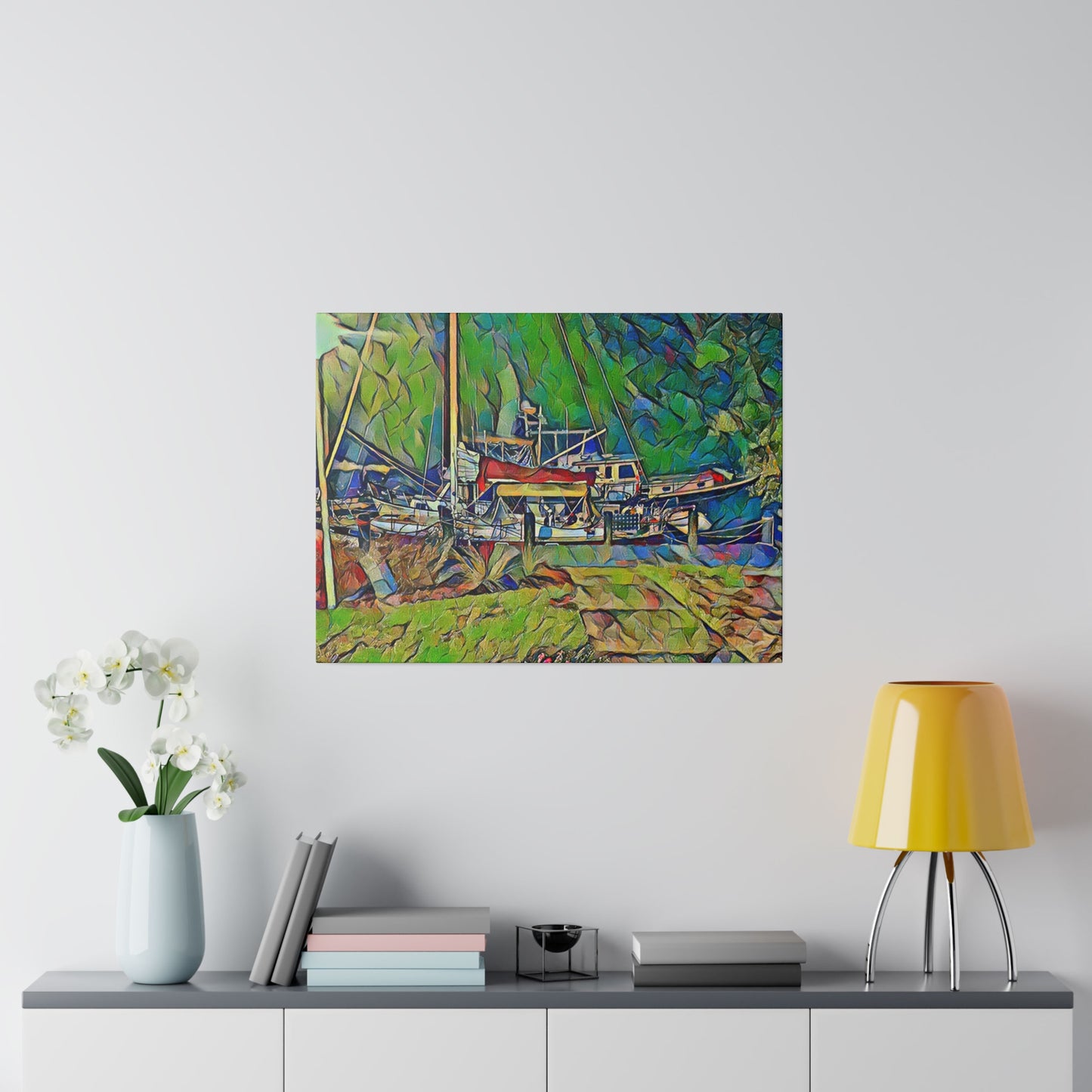 Canvas Print in Multiple Landscape Sizes from the Nautical Series at Intriguing Vistas