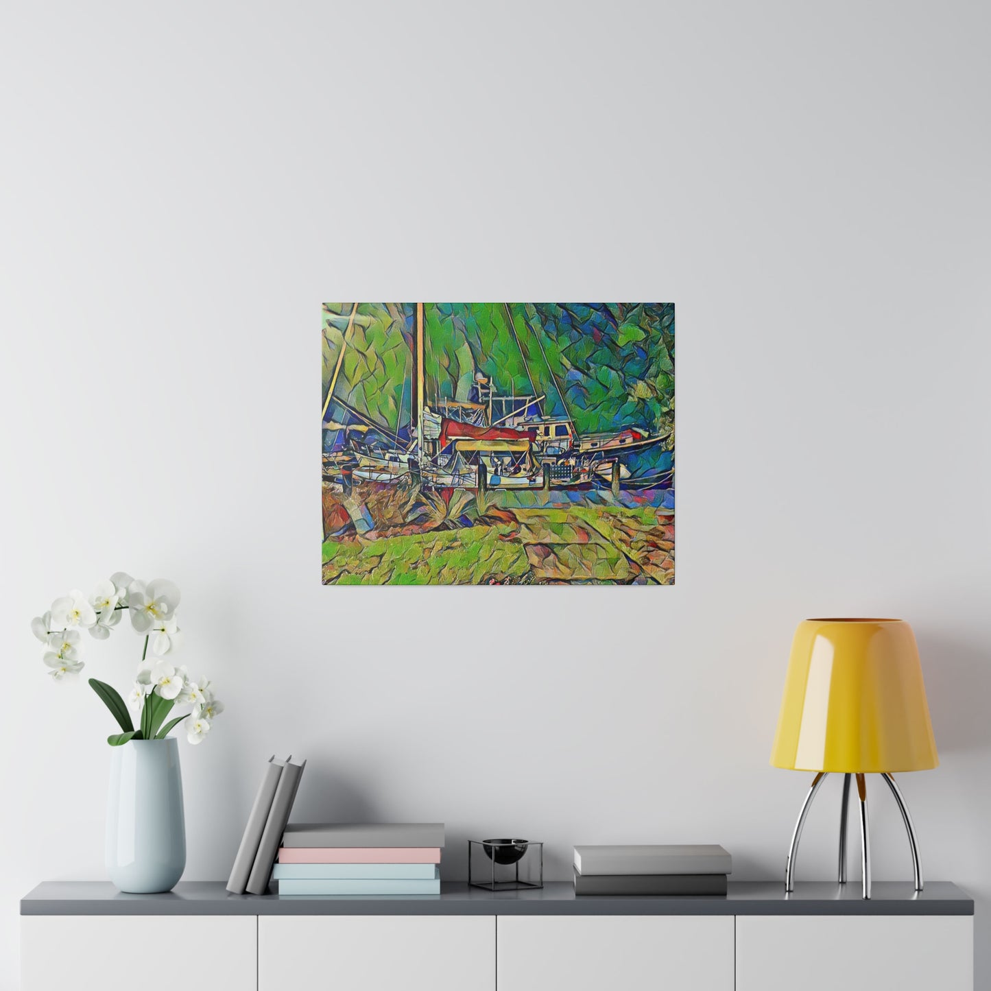 Canvas Print in Multiple Landscape Sizes from the Nautical Series at Intriguing Vistas