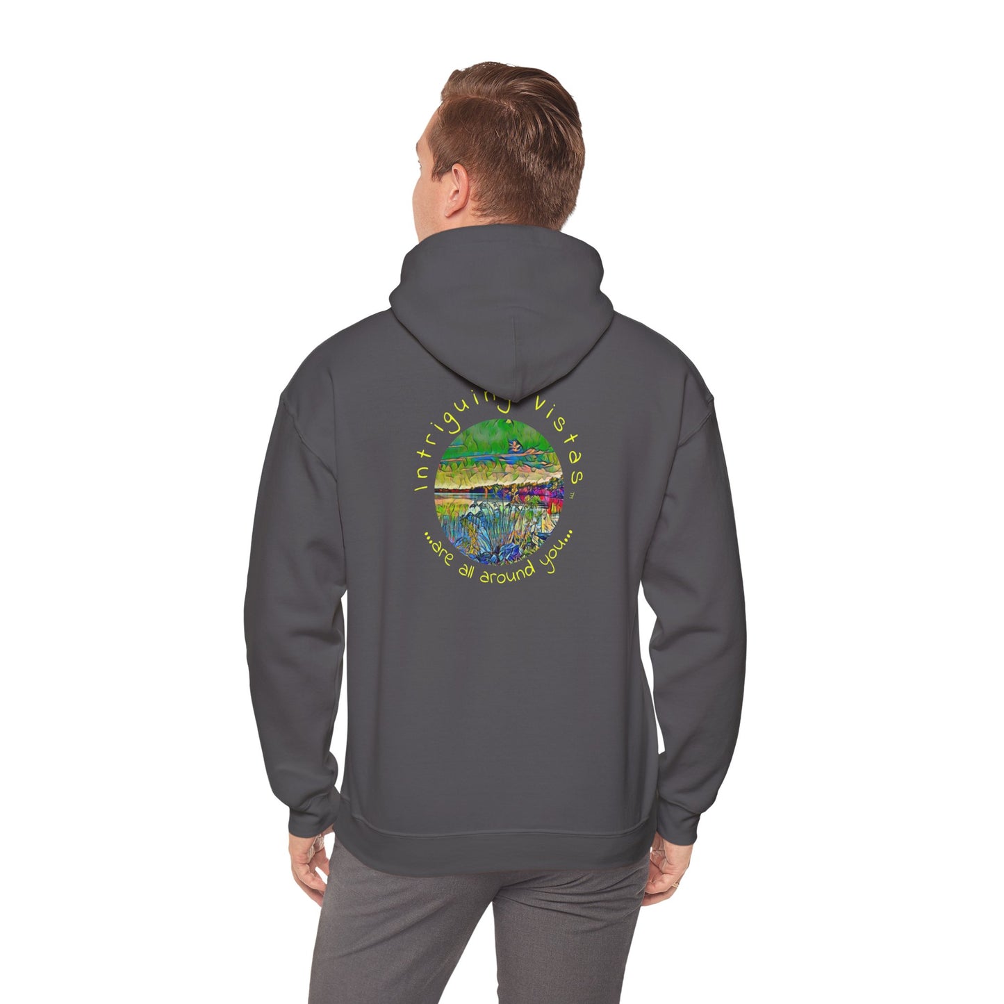 Intriguing Vistas™ Scenery Series Unisex Heavy Blend™ Hooded Sweatshirt