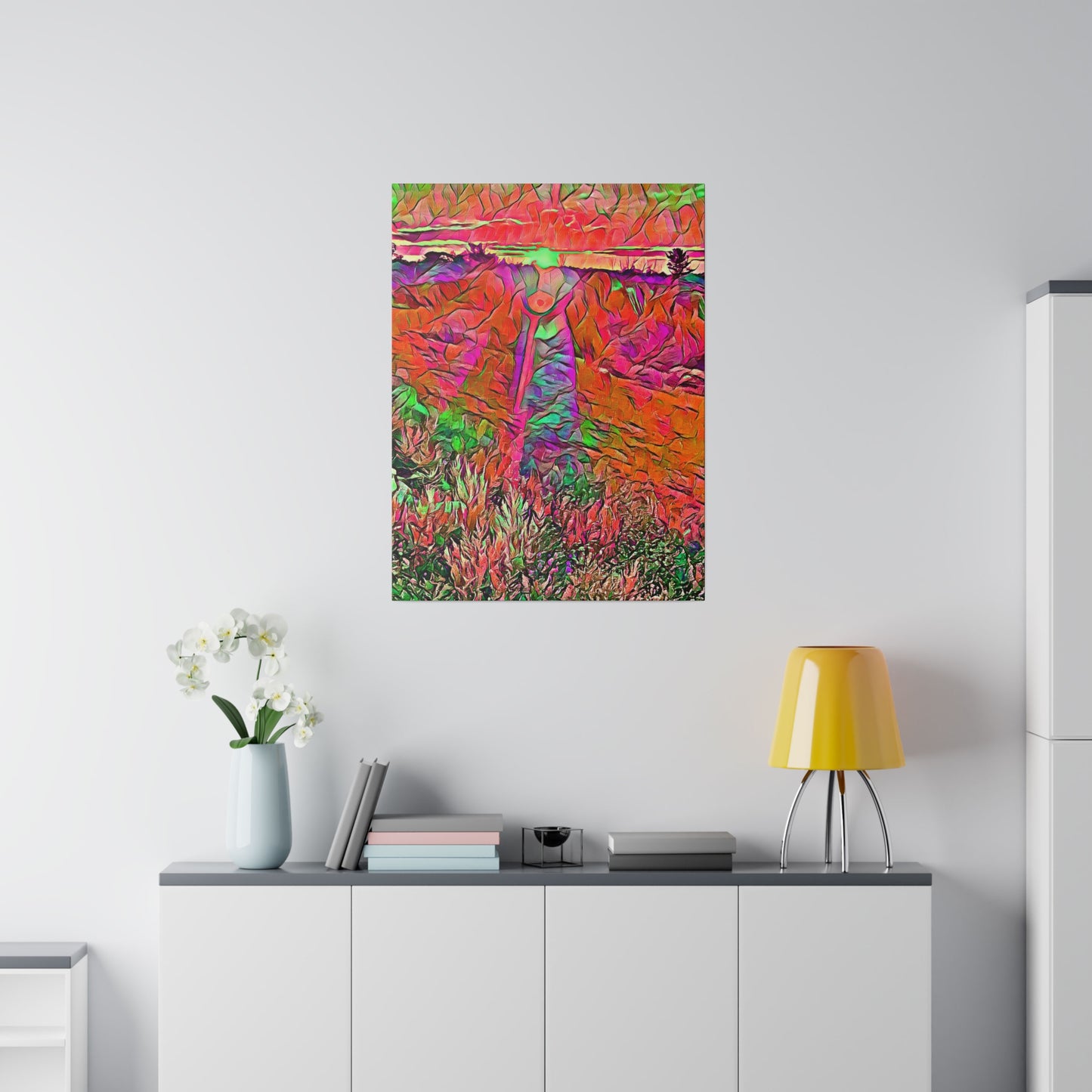 Canvas Print in Multiple Portrait Sizes from the Sunset Series at Intriguing Vistas