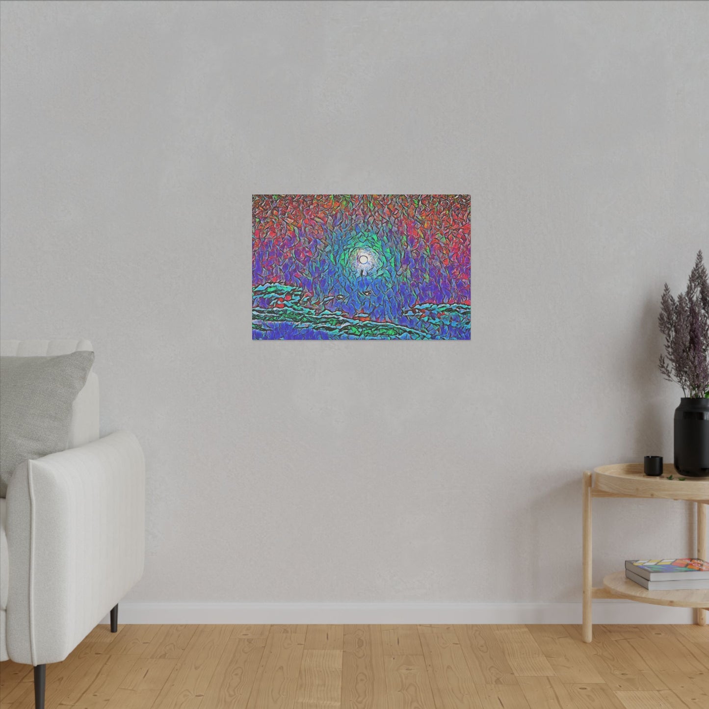 Canvas Print in Multiple Landscape Sizes from the Night Sky Series at Intriguing Vistas