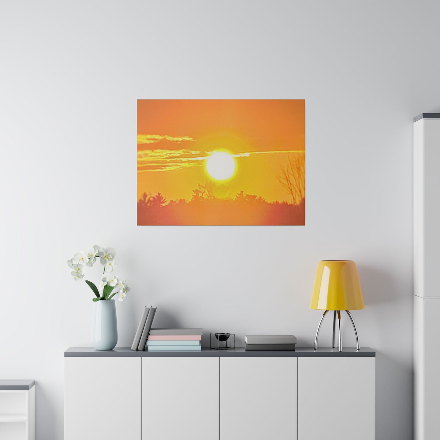 Canvas Print in Multiple Landscape Sizes from the Sunset Series at Intriguing Vistas