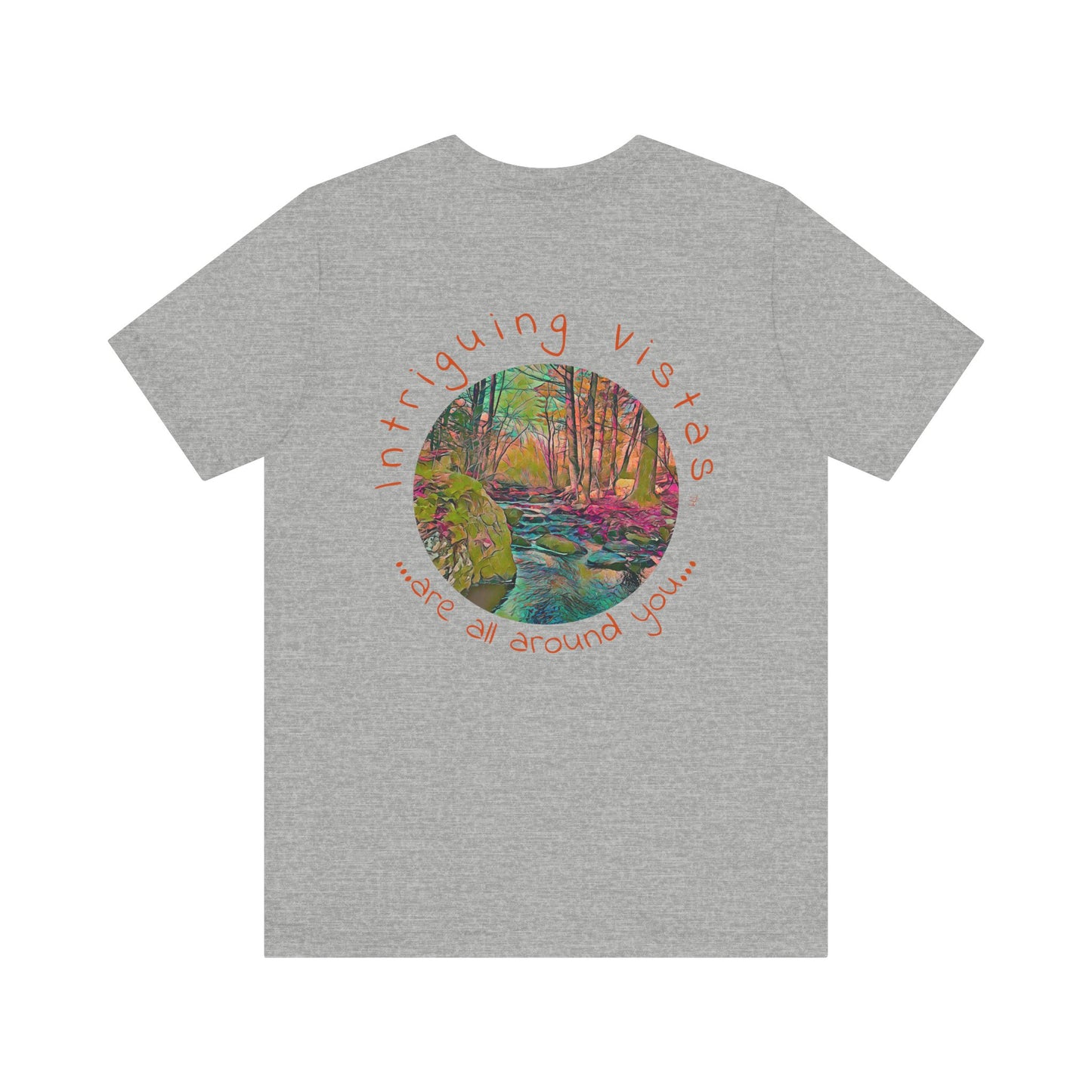 Bella + Canvas 3001 Unisex Jersey Short Sleeve Tee from the Intriguing Vistas Scenery Series