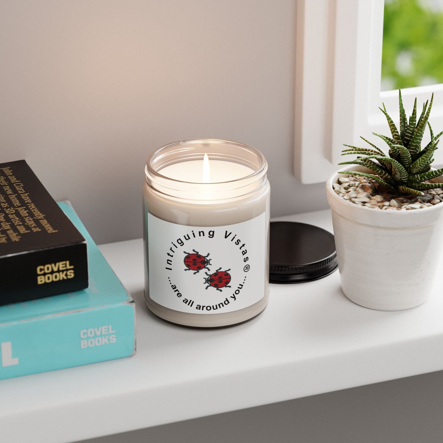 Scented Candle Collection in Five Aromatic Scents and Unique Designs to Suit Your Mood from Intriguing Vistas®
