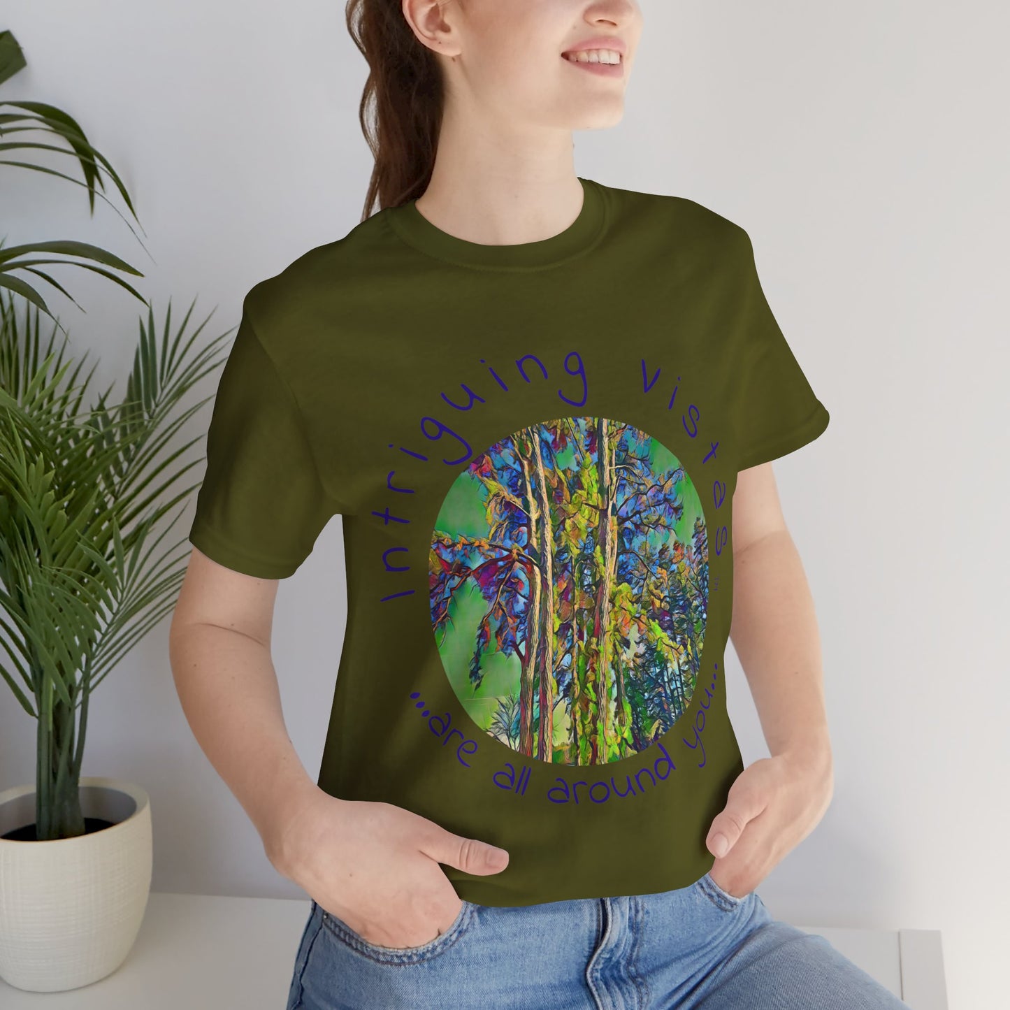 Intriguing Vistas™ Series Unisex Jersey Short Sleeve Tee