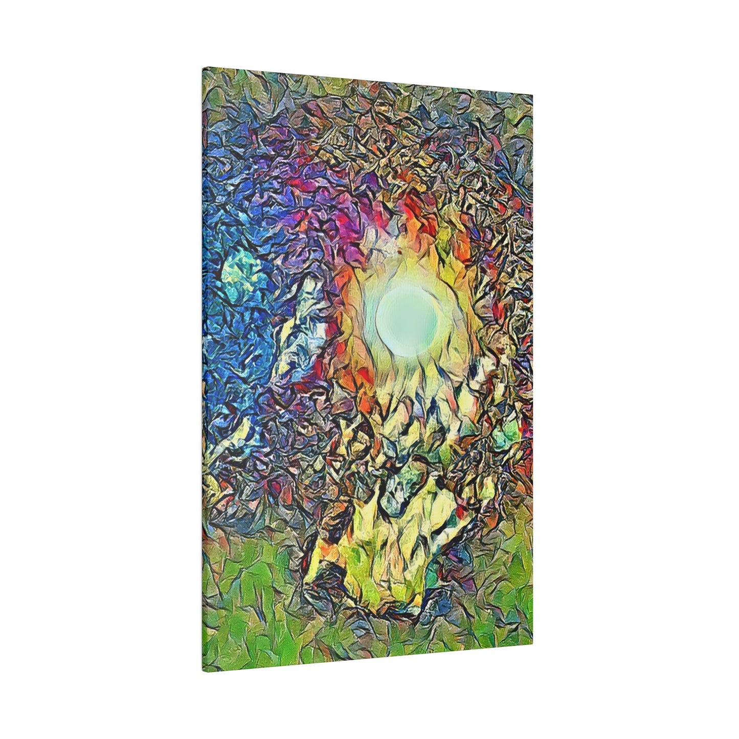 Canvas Art Print in Multiple Portrait Sizes from the Night Sky Series at Intriguing Vistas