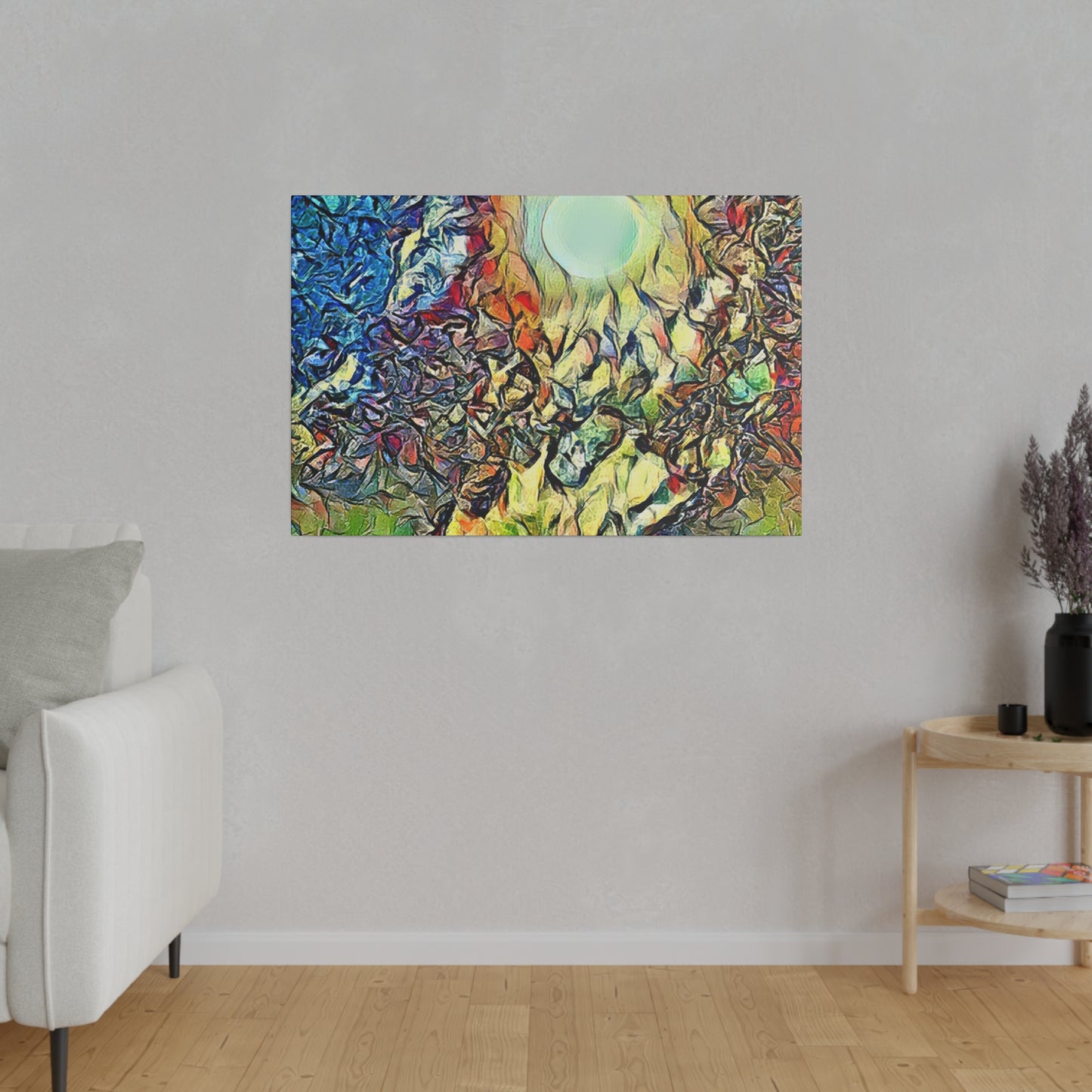 Intriguing Vistas™ Night Sky Series Matte Canvas Print in 12 Landscape Sizes!!