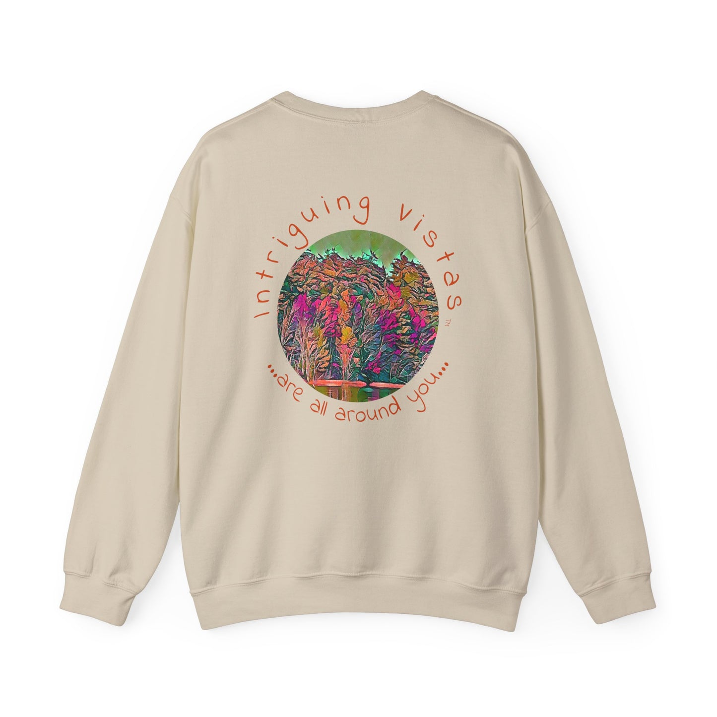 Gildan 18000 Unisex Adult Heavy Blend Crewneck Sweatshirt from the Scenery Series at Intriguing Vistas