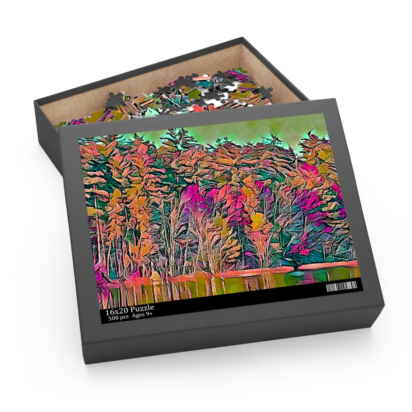 Custom Jigsaw Puzzle Available in Three Sizes from the Scenery Series at Intriguing Vistas