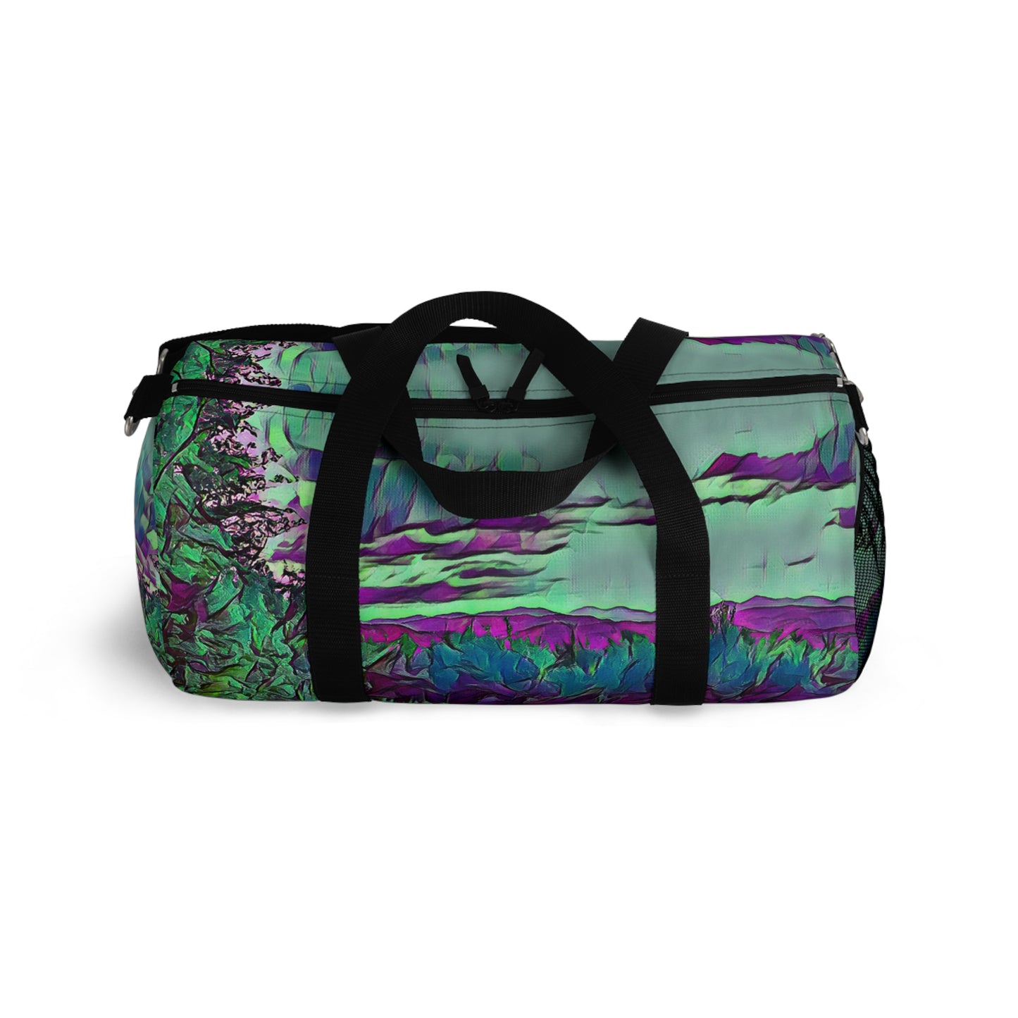 Custom Duffel Bag available in two sizes from the Scenery Series at Intriguing Vistas